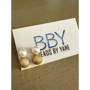 Pearl earrings